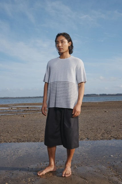 Standard Issue Cotton Universal Banded T-Shirt - Moon