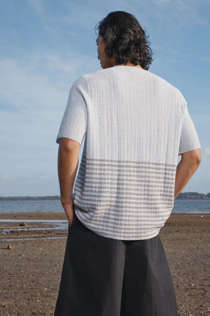 Standard Issue Cotton Universal Banded T-Shirt - Moon