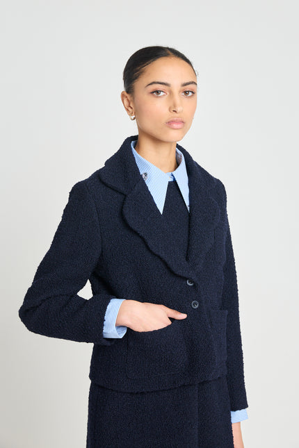 Twenty-Seven Names Theory Blazer - Navy