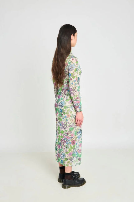 twenty-seven names Hereafter Dress - Cream Floral Mesh