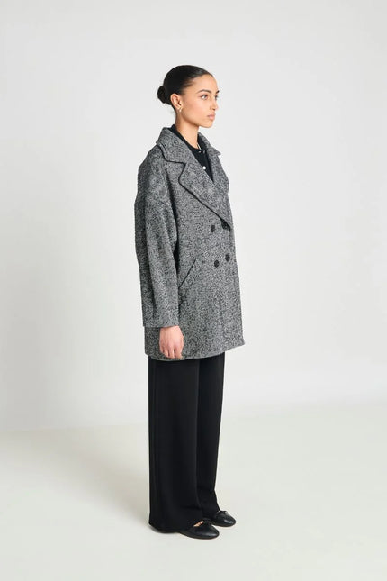 Twenty-Seven Names Purpose Coat - Herringbone