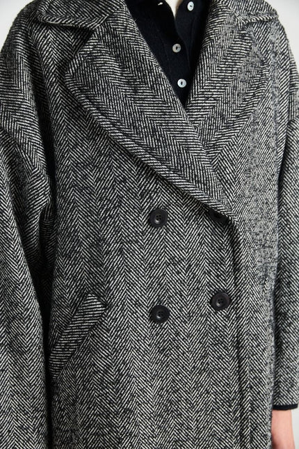 Twenty-Seven Names Purpose Coat - Herringbone