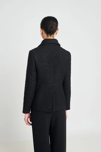 twenty-seven names Veda Blazer - Wool Boucle - Black