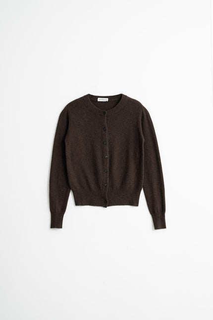 Dinadi - YAK Cardigan - Natural Yak Brown