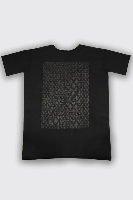 Zambesi Chainmail Long Tee - Black/Black