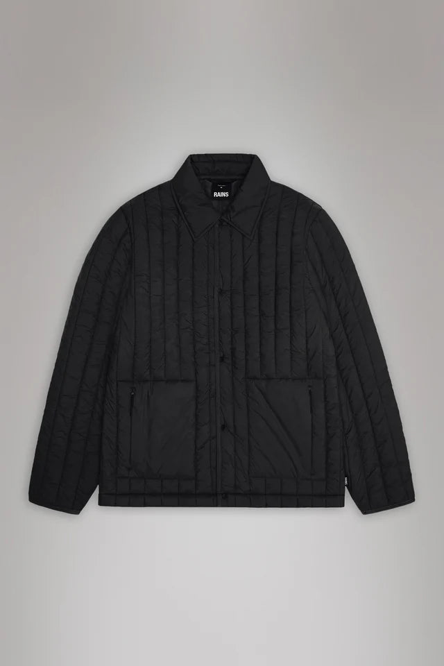 Rains Banja Liner Overshirt - Black