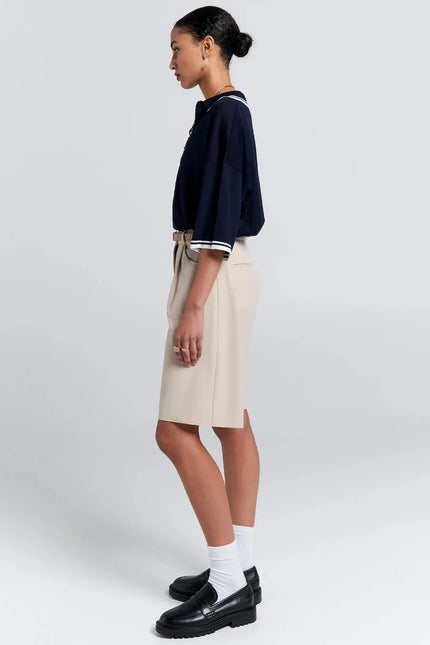 Karen Walker Relax Knit Polo - Navy