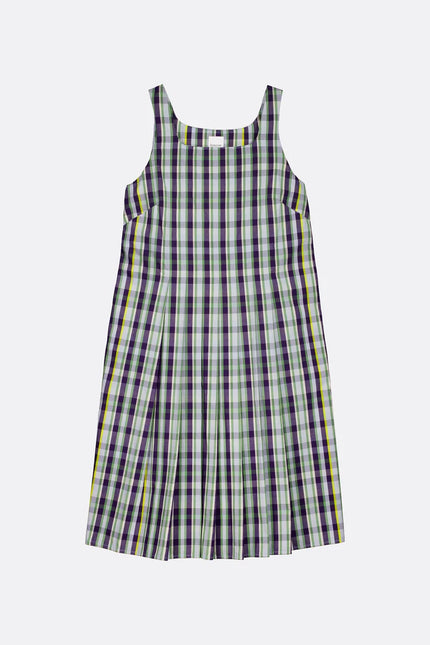 Kowtow Author Dress - Violet Check