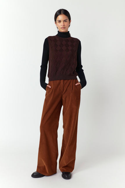 Sylvester Kubrick Trouser - Whiskey
