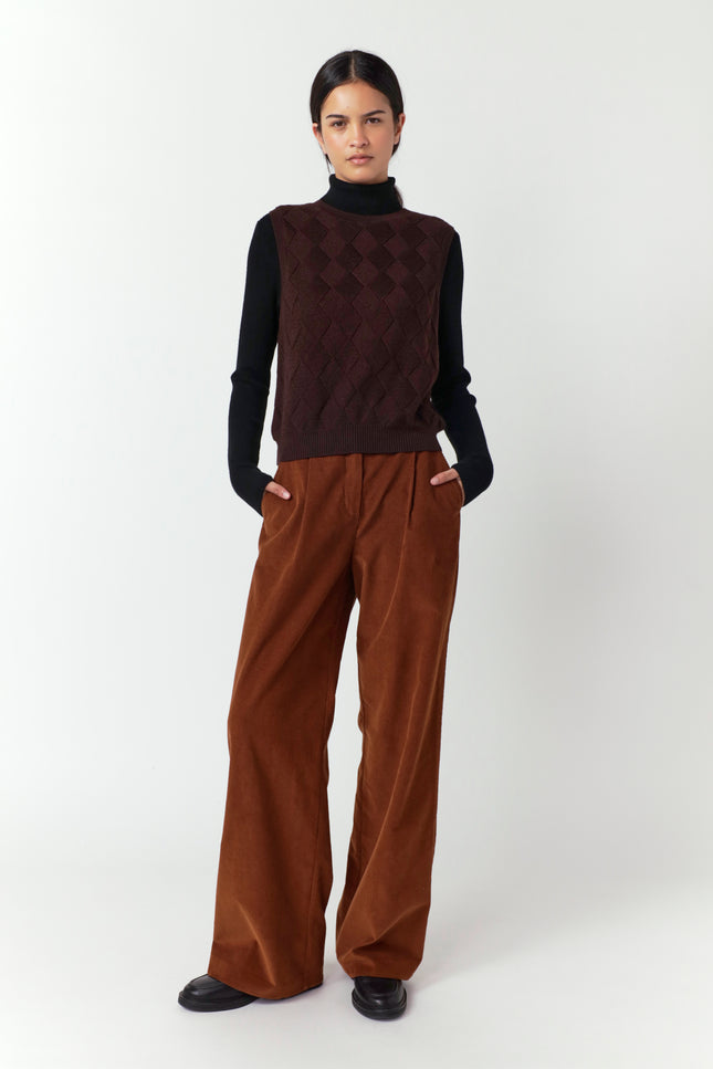Sylvester Kubrick Trouser - Whiskey