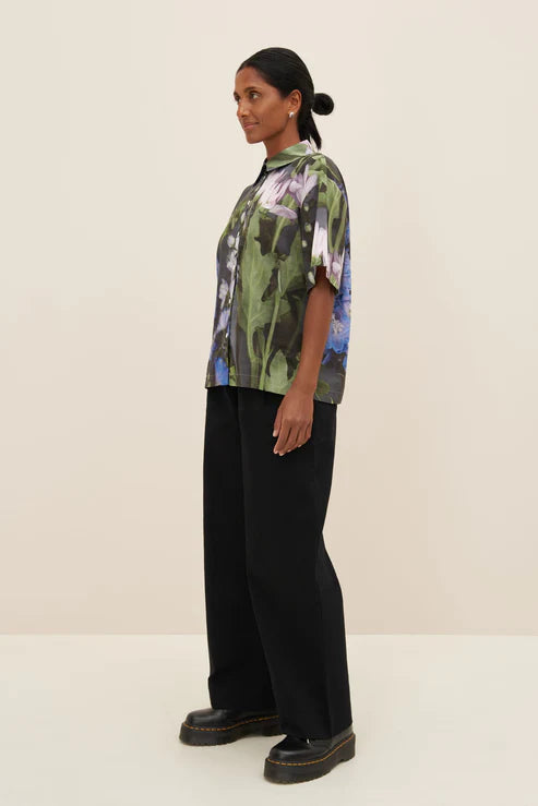 Kowtow Bloom Shirt - Delphinium