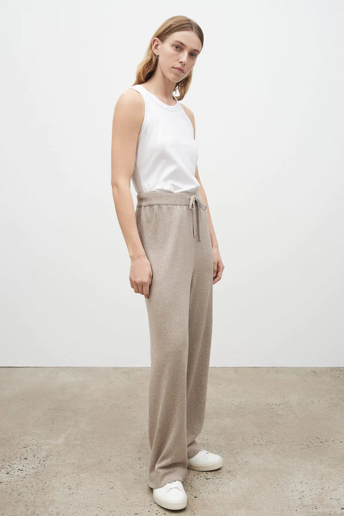 Kowtow Casey Pant - Sand Marle