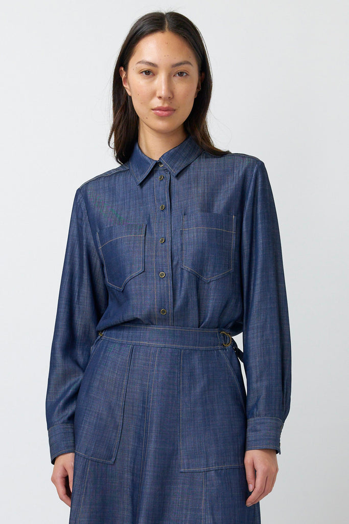 Sylvester Traveller Shirt - Chambray