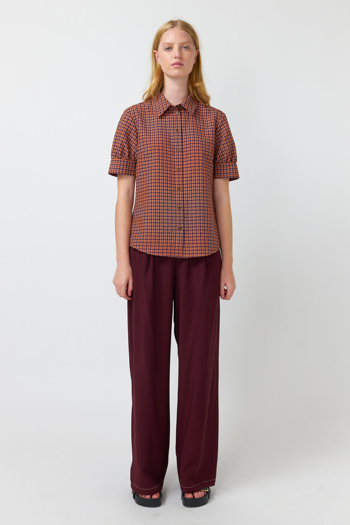 Sylvester Check Shirt - Spice