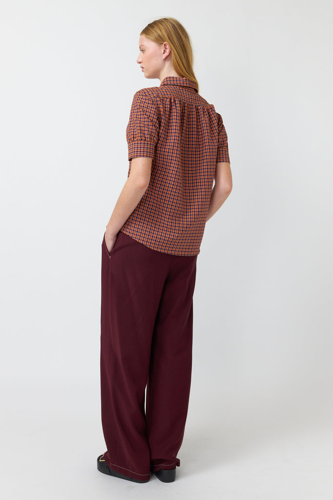 Sylvester Check Shirt - Spice