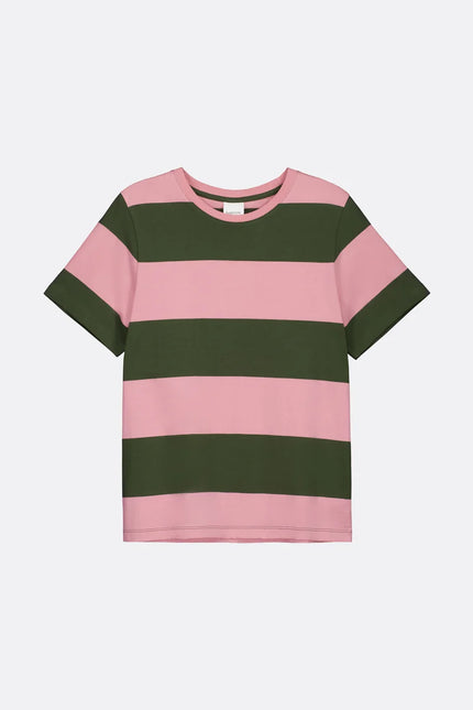 Kowtow Classic Tee - Begonia Stripe