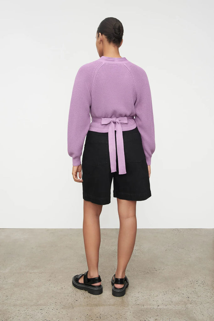 Kowtow Composure Cardigan - Orchid