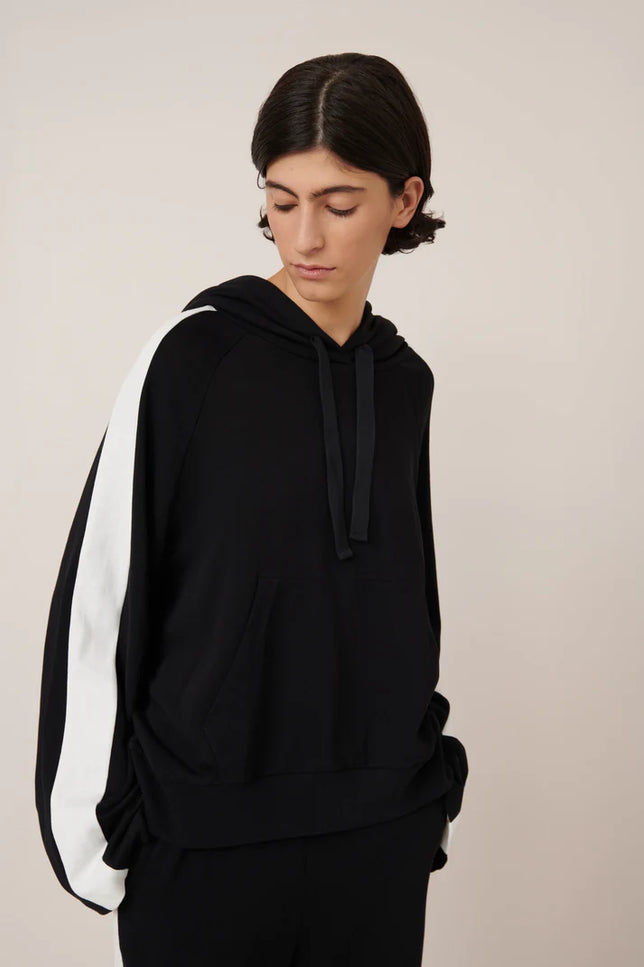 Kowtow Contrast Hoodie - Black