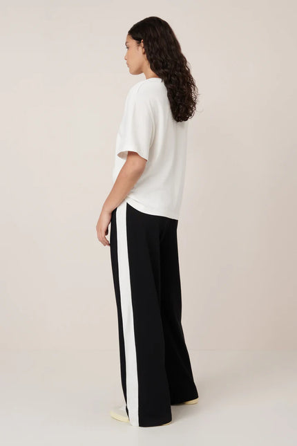 Kowtow Contrast Trackpant - Black