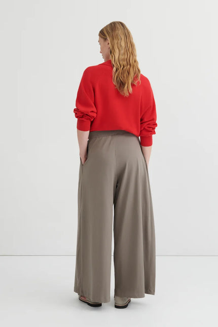 Kowtow Drape Pant - Flint