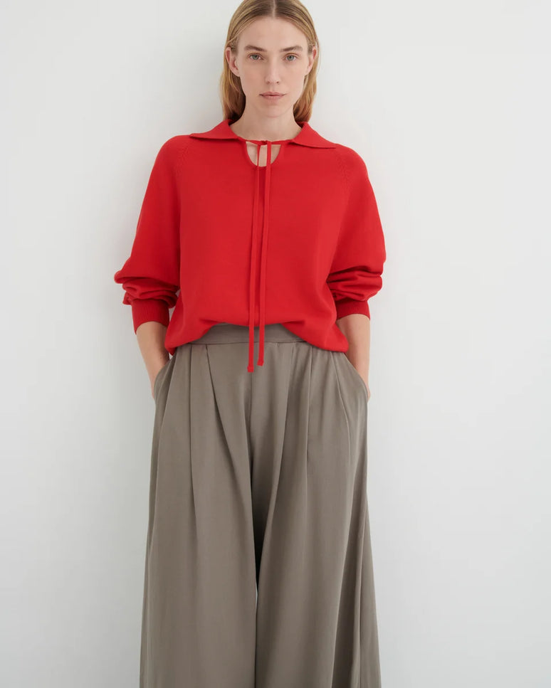 Kowtow Drape Pant - Flint