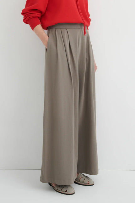 Kowtow Drape Pant - Flint