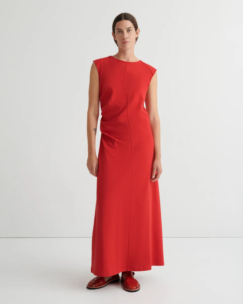 Kowtow Ember Dress - Poppy Red