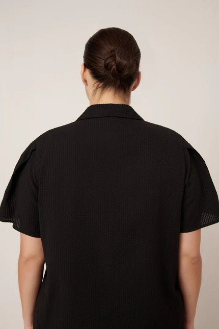 Kowtow Essence Blouse - Black