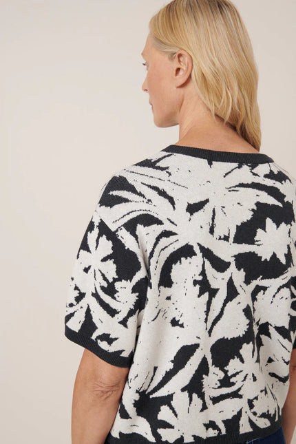 Kowtow Etched Top - Etched Jacquard