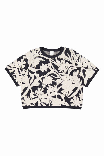 Kowtow Etched Top - Etched Jacquard