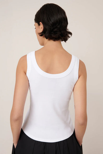 Kowtow Everyday Singlet ~ White