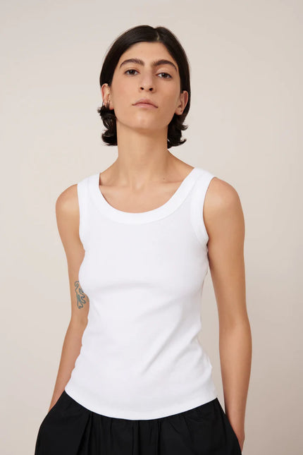 Kowtow Everyday Singlet ~ White