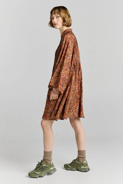 Karen Walker Glaze Dress - Burgundy Multi