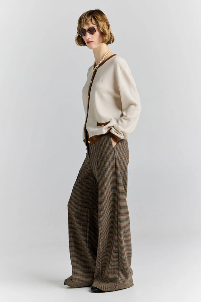 Karen Walker Marie Cardigan - Stone