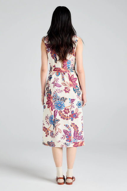 Karen Walker Odette Dress - Cream Multi