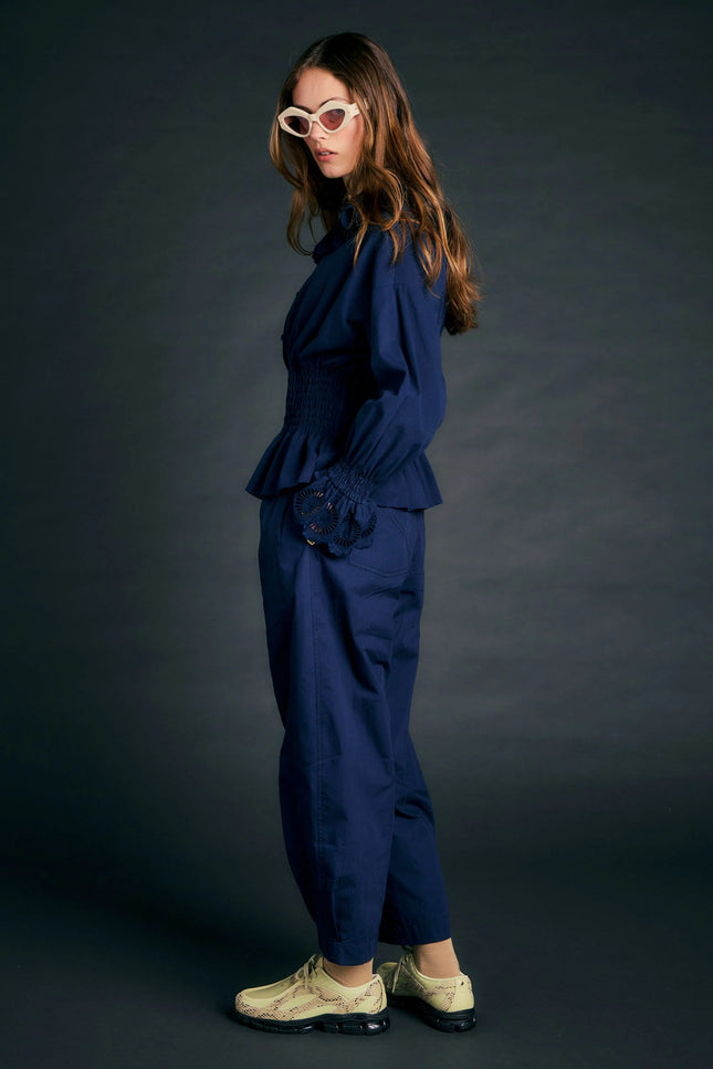 Karen Walker Maverick Pants - Navy