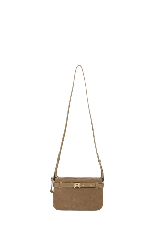 Karen Walker Rider Double Zip Pouch - Olive