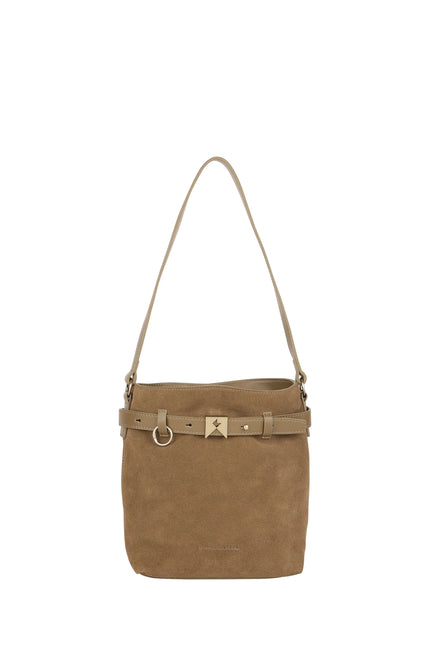 Karen Walker Rider Mini Bucket Bag - Olive