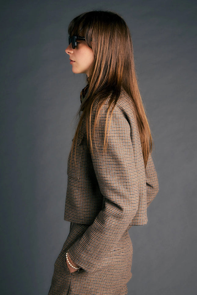 Karen Walker Landing Jacket - Brown/Multi