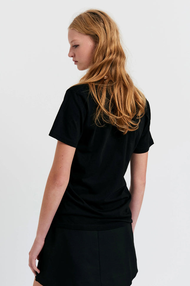 Karen Walker Weather Shop T-Shirt - Black