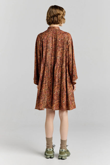 Karen Walker Glaze Dress - Burgundy Multi
