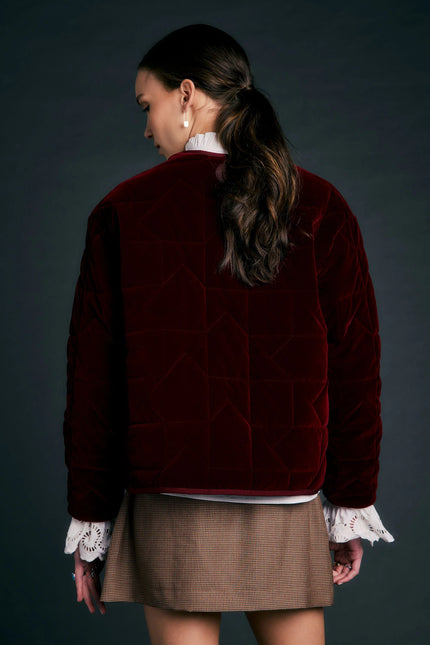 Karen Walker Ashford Jacket - Merlot