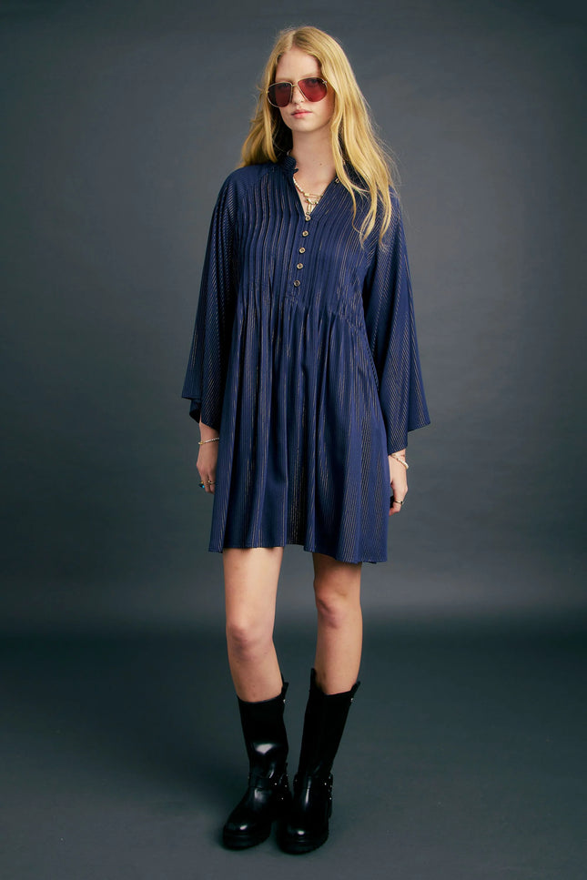 Karen Walker Glaze Dress - Navy