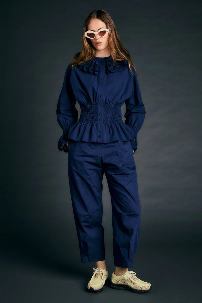 Karen Walker Maverick Pants - Navy