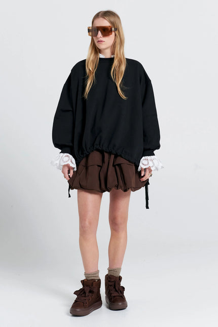 Karen Walker Fraternity Sweatshirt - Black