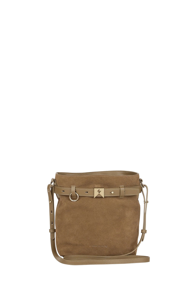 Karen Walker Rider Mini Bucket Bag - Olive