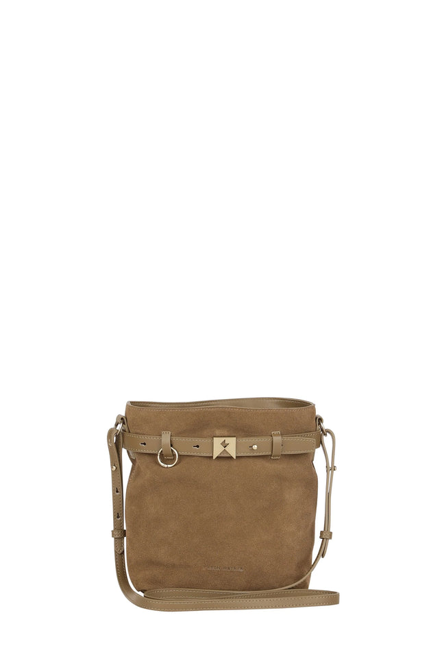 Karen Walker Rider Mini Bucket Bag - Olive