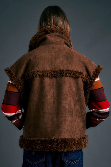 Karen Walker Village Vest - Chocolate