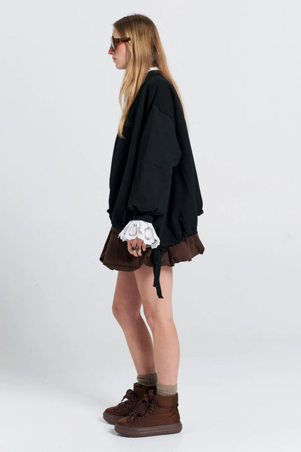 Karen Walker Fraternity Sweatshirt - Black