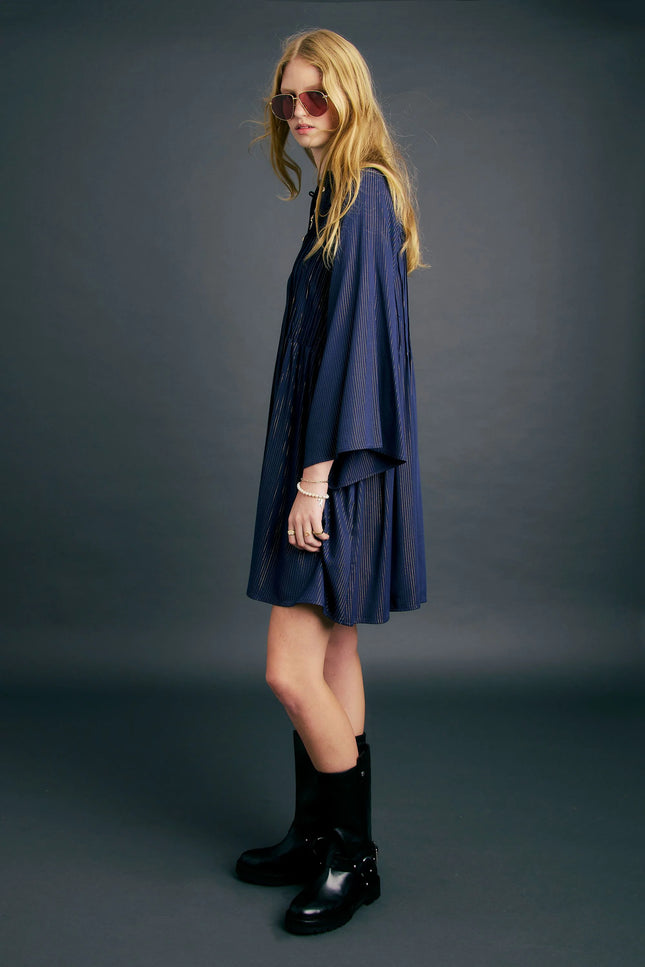Karen Walker Glaze Dress - Navy